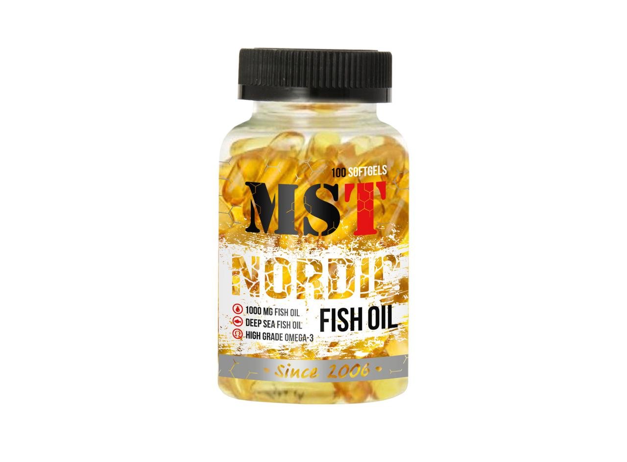 MST Nutrition MST Nordic Fish Oil 100 softgels, , 100 шт.