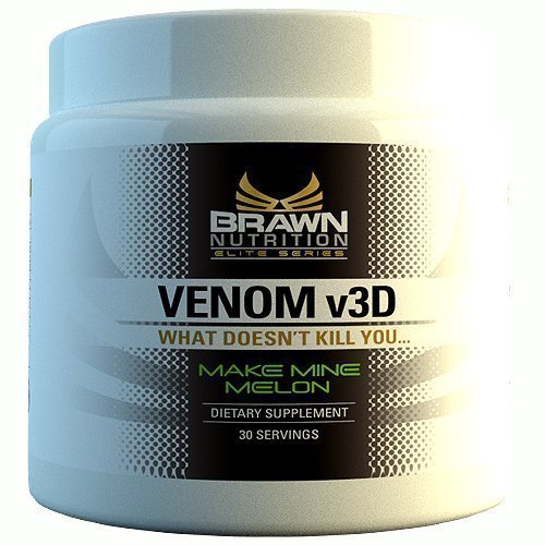 Brawn Nutrition  VENOM V3D 285g / 30 servings,  ml, Brawn Nutrition. Pre Entreno. Energy & Endurance 