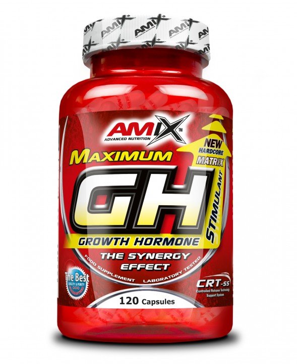 Maximum GH Stimulant, 120 pcs, AMIX. Growth Hormone Booster. Mass Gain 