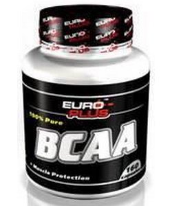 BCAA, 160 шт, Euro Plus. BCAA. Снижение веса Восстановление Антикатаболические свойства Сухая мышечная масса 