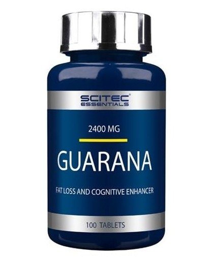 Guarana, 100 pcs, Scitec Nutrition. Guarana. Weight Loss Energy & Endurance Appetite reducing Strength enhancement 