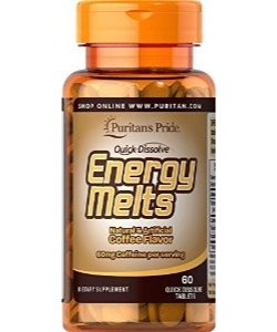 Energy Melts, 60 pcs, Puritan's Pride. Energy. Energy & Endurance 