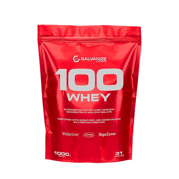 Сывороточный протеин концентрат Galvanize Nutrition 100% Whey 1000 грамм пакет Шоколад кокос,  ml, Galvanize Chrome. Whey Concentrate. Mass Gain recovery Anti-catabolic properties 