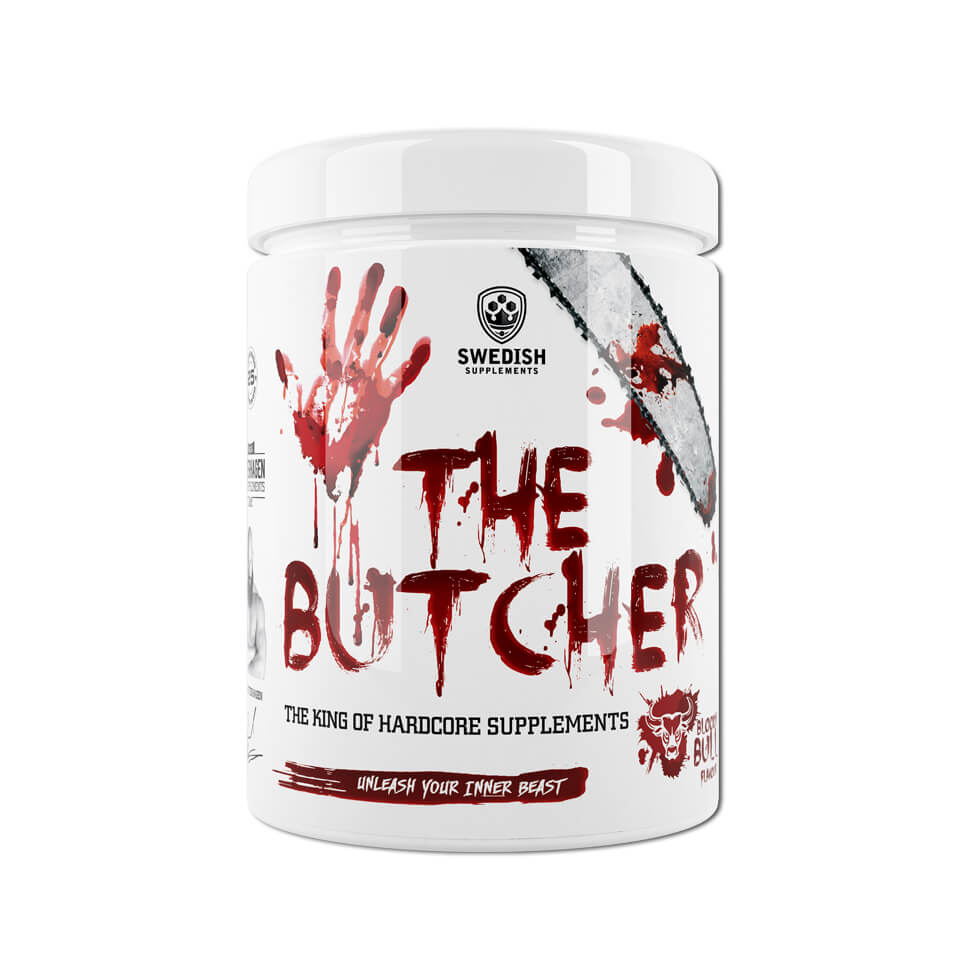 The Butcher, 500 g, Swedish Supplements. Pre Entreno. Energy & Endurance 