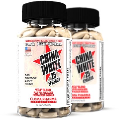 Cloma Pharma China White 100 таб Без вкуса,  ml, Cloma Pharma. Termogénicos. Weight Loss Fat burning 