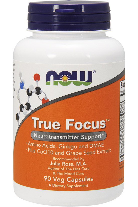 True Focus, 90 pcs, Now. Vitamin Mineral Complex. General Health Immunity enhancement 