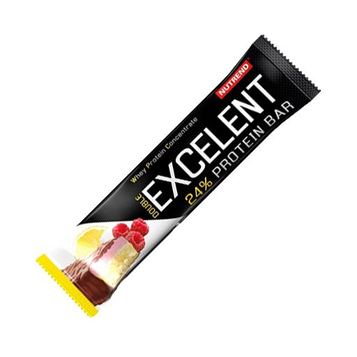 Батончик Nutrend Excelent Protein Bar, 85 грамм Лимонно-малиновый чизкейк с клюквой,  мл, Nutrend. Батончик. 