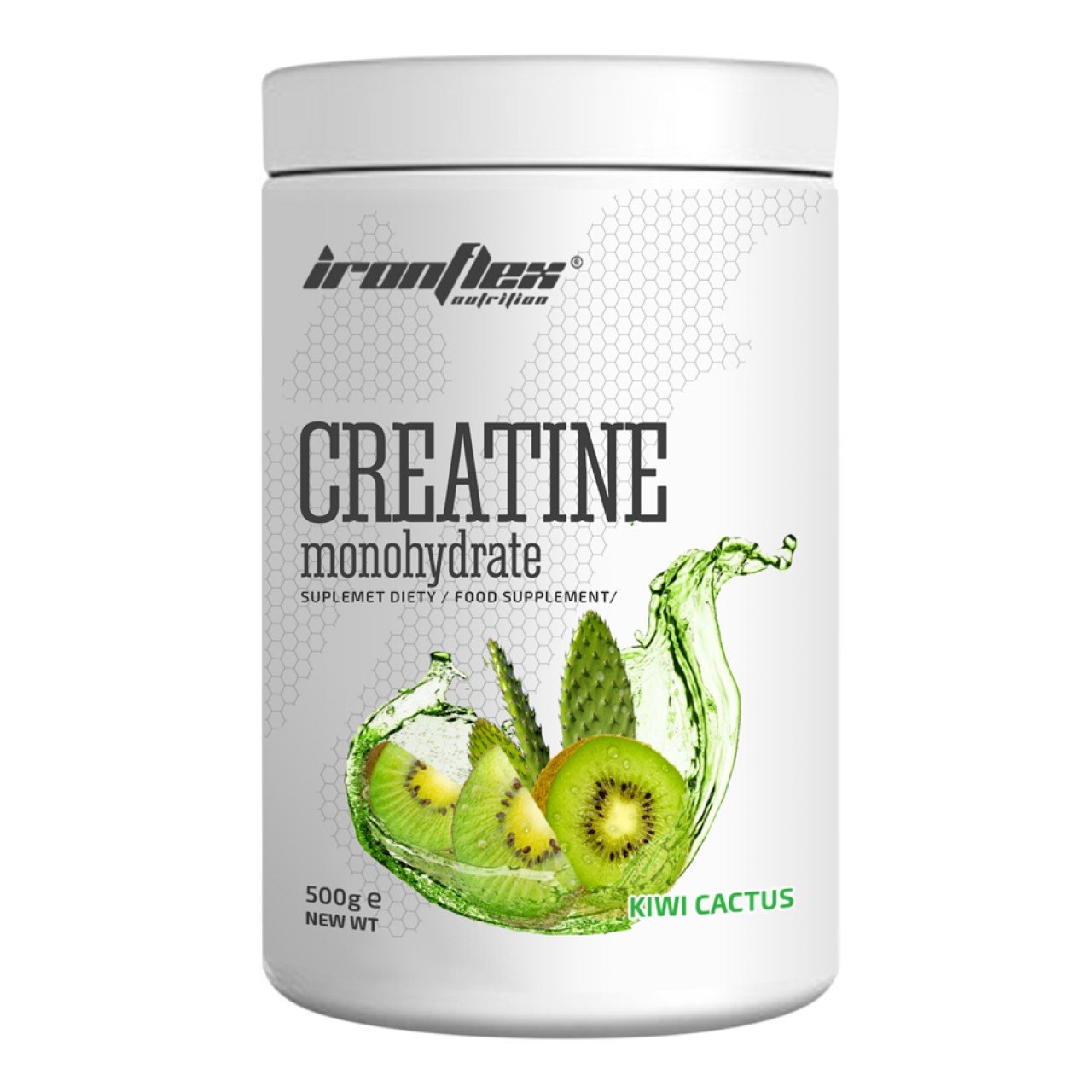 IronFlex Креатин моногидрат Iron Flex Creatine monohydrate 500 грамм Киви кактус, , 