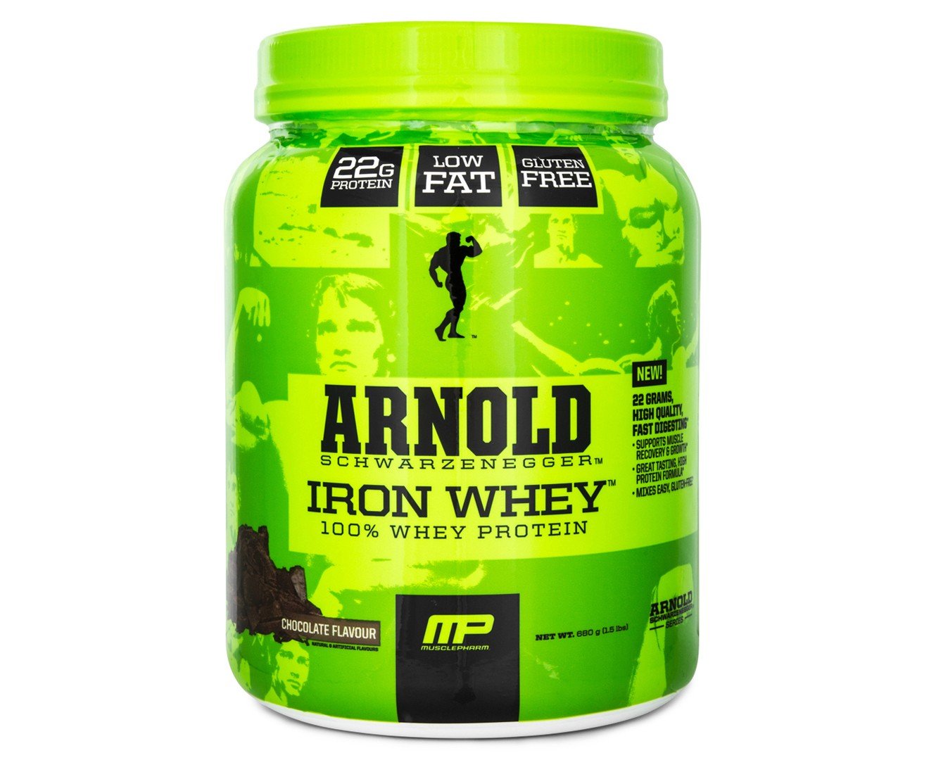 Arnold Series Iron Whey, 680 g, MusclePharm. Whey Protein Blend. 