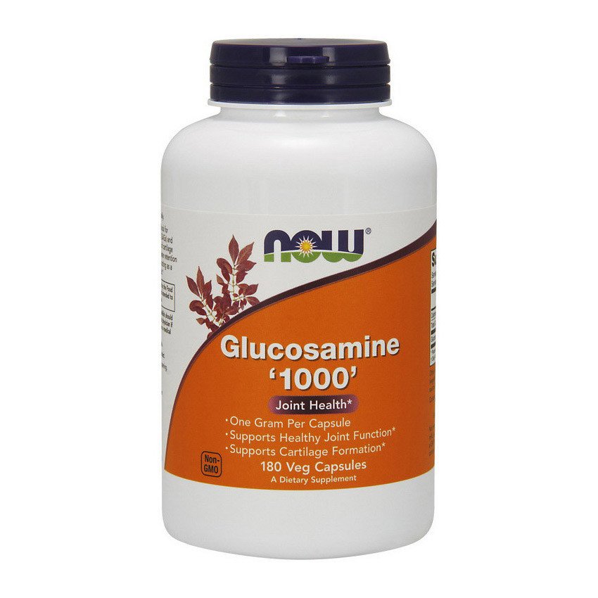 Now Глюкозамин Now Foods Glucosamine 1000 (180 капс) нау фудс, , 180 