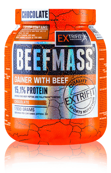 Beefmass, 1500 g, EXTRIFIT. Gainer. Mass Gain Energy & Endurance recovery 