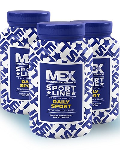 Daily Sport, 90 шт, MEX Nutrition. Витаминно-минеральный комплекс. Поддержание здоровья Укрепление иммунитета 