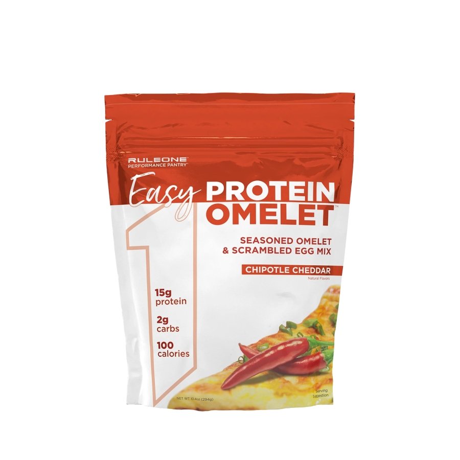 Заменитель питания Rule 1 Easy Protein Omelet, 12 порций Chipotle Cheddar (294 грамм),  ml, Rule One Proteins. Meal replacement. 