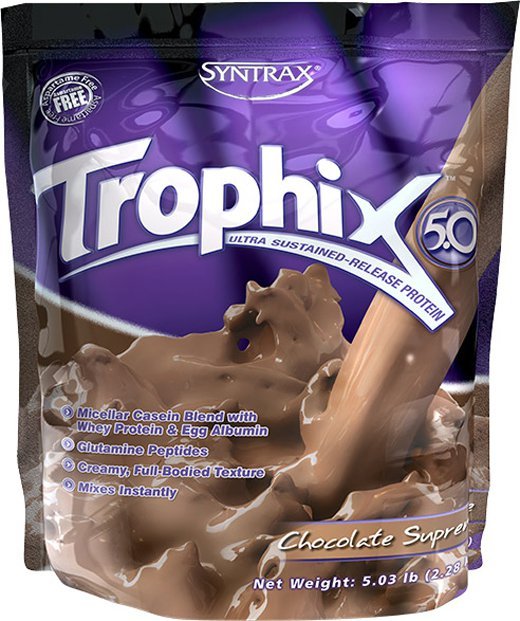 Протеин Syntrax Trophix, 2.27 кг Шоколад,  ml, Swiss Pharmaceuticals. Protein. Mass Gain recovery Anti-catabolic properties 