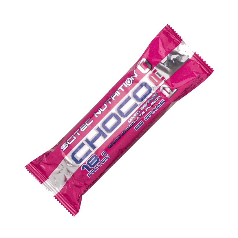 Батончик Scitec ChocoPro, 55 грамм Микс ягод с белым шоколадом,  ml, Scitec Nutrition. Bar. 