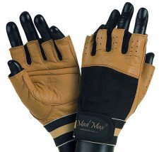 MM CLASSIC MFG 248 (L) - коричневый,  мл, MadMax. Перчатки для фитнеса. 
