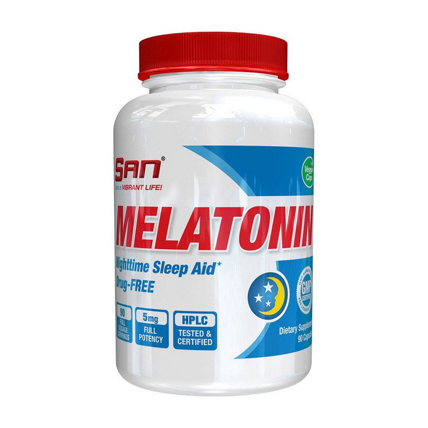 San Мелатонин S.A.N Melatonin 5 mg (90 капс) сан, , 