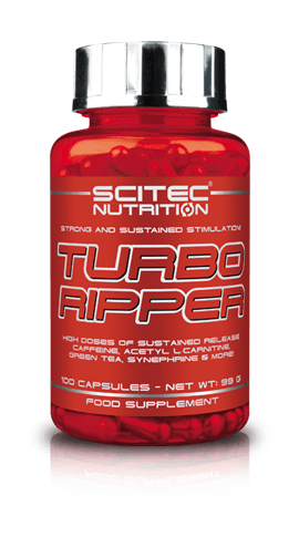 Turbo Ripper, 100 шт, Scitec Nutrition. Термогеники (Термодженики). Снижение веса Сжигание жира 