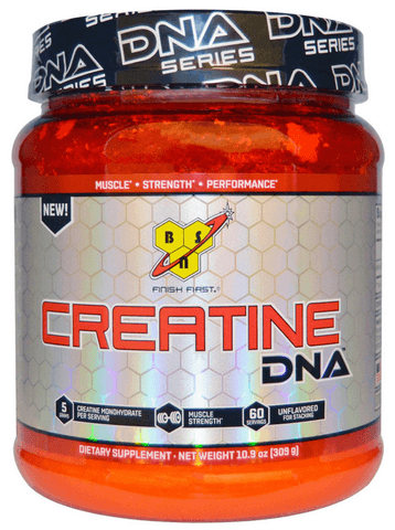 Creatine DNA, 300 g, BSN. Monohidrato de creatina. Mass Gain Energy & Endurance Strength enhancement 