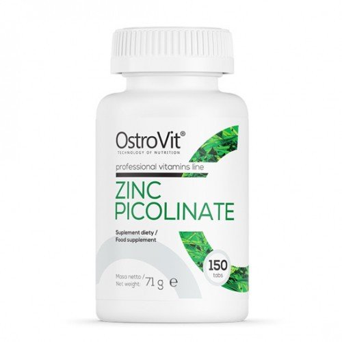 OstroVit Zinc Picolinate 150 таблеток,  мл, OstroVit. Витамины и минералы. Поддержание здоровья Укрепление иммунитета 