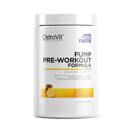 OstroVit Передтренувальний комплекс Pump Pre-Workout Formula OstroVit 500 g Лимон (до 30.06.24р), , 