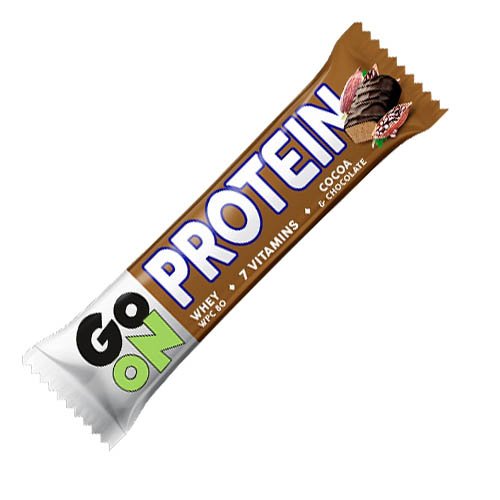 Батончик GoOn Protein Bar, 50 грамм Какао,  мл, Go On Nutrition. Батончик. 