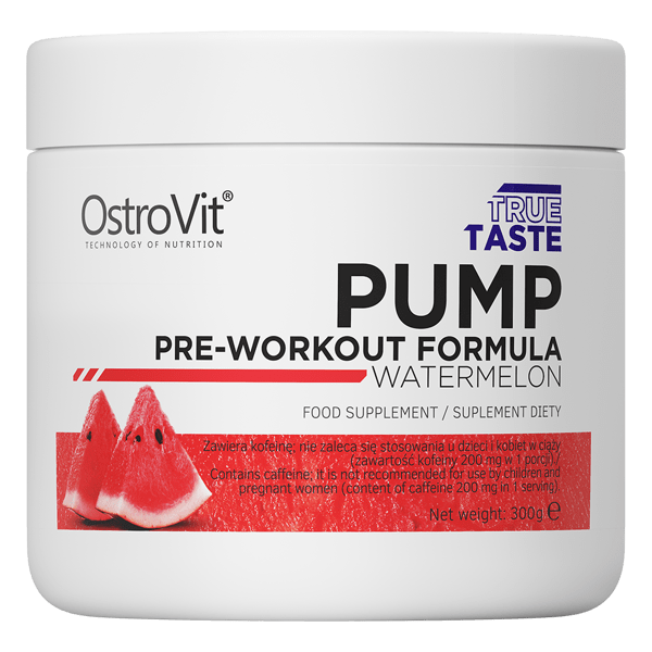 OstroVit Предтреник OstroVit PUMP Pre-Workout Formula (300 г) островит памп watermelon, , 0.3 