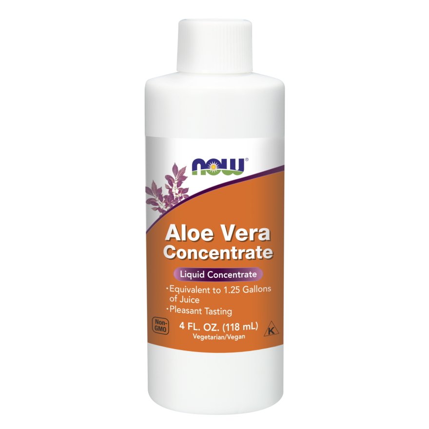 Натуральная добавка NOW Aloe Vera Concentrate, 118 мл,  мл, Now. Hатуральные продукты. Поддержание здоровья 