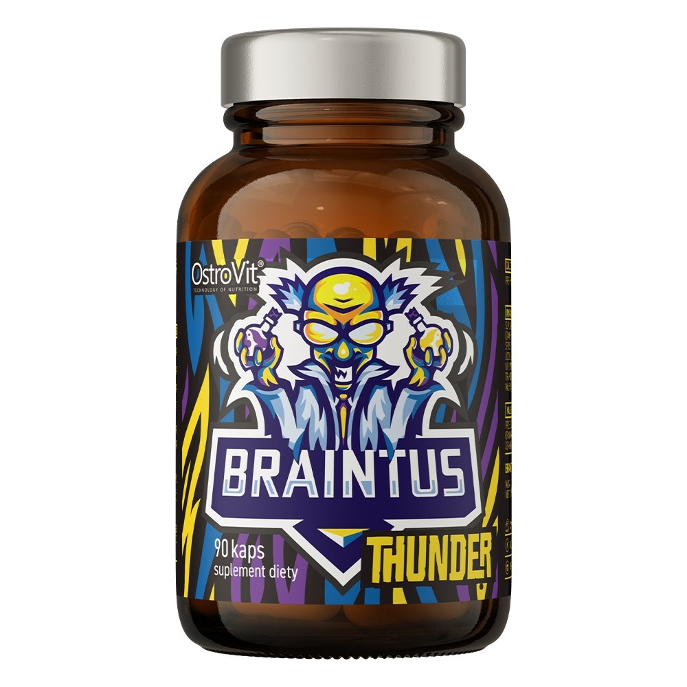 OstroVit Натуральная добавка OstroVit Braintus Thunder, 90 капсул, , 