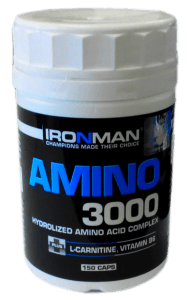 Амино 3000, 150 pcs, Ironman. Amino acid complex. 