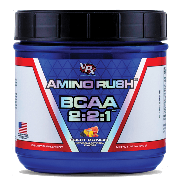 Amino Rush BCAA 2:2:1, 210 г, VPX Sports. BCAA. Снижение веса Восстановление Антикатаболические свойства Сухая мышечная масса 