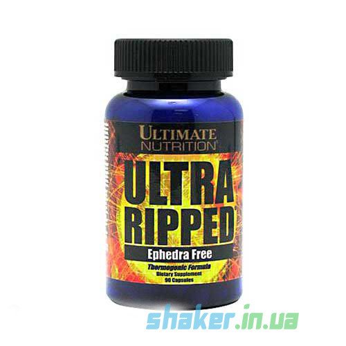 Ultimate Nutrition Жиросжигатель Ultimate Nutrition Ultra Ripped Ephedra Free (90 капс) ультимейт ультра риппер, , 90 