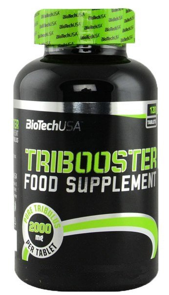 Бустер тестостерона BioTech Tribooster 2000 mg - 60 tabs,  мл, BioTech. Трибулус. Поддержание здоровья Повышение либидо Повышение тестостерона Aнаболические свойства 