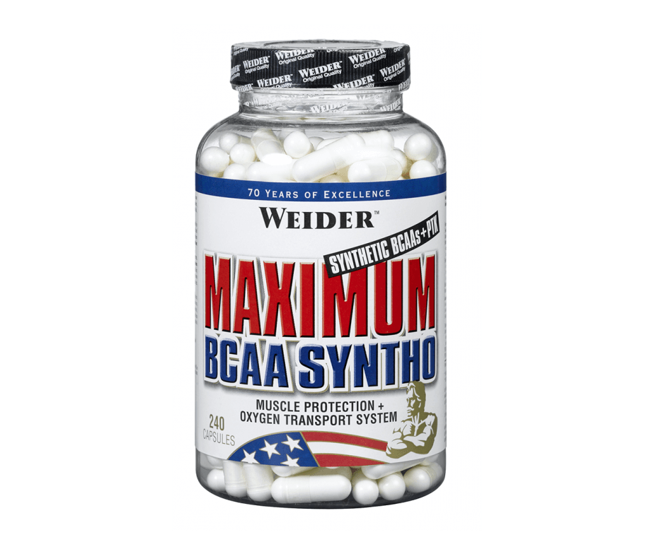 Maximum BCAA Syntho, 240 шт, Weider. BCAA. Снижение веса Восстановление Антикатаболические свойства Сухая мышечная масса 
