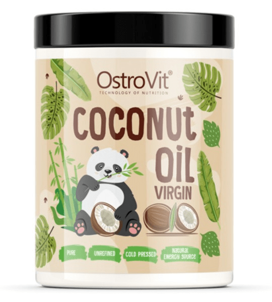 Ostrovit Coconut Oil Extra Virgin нерафінована кокосова олія 900 g,  мл, OstroVit. Заменитель питания. 