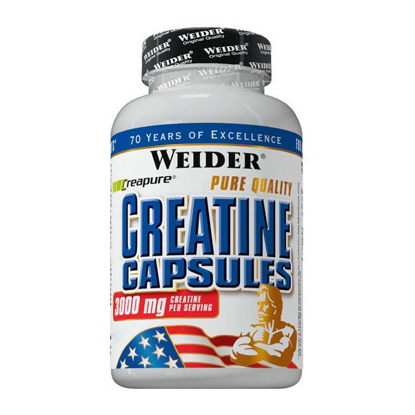 Креатин Weider Pure Creatine Capsules, 100 капсул,  ml, Weider. Сreatine. Mass Gain Energy & Endurance Strength enhancement 