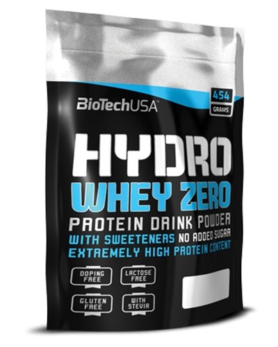 Hydro Whey Zero, 454 g, BioTech. Whey hydrolyzate. Lean muscle mass Weight Loss recovery Anti-catabolic properties 