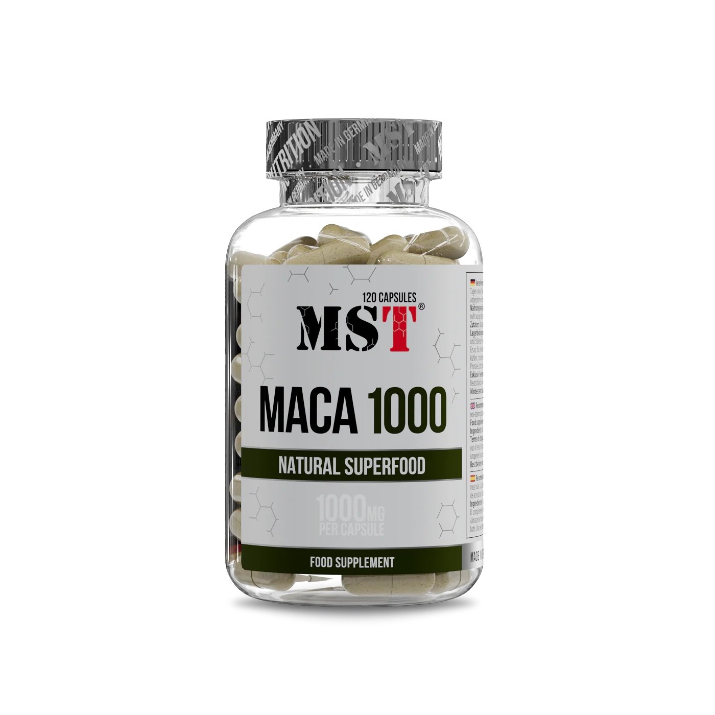 MST Nutrition Натуральная добавка MST Maca, 120 капсул, , 