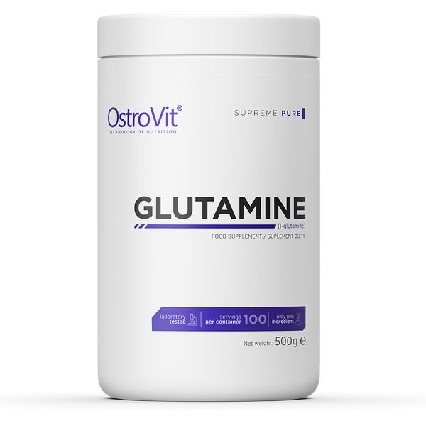 Аминокислота OstroVit Glutamine, 500 грамм Натуральный,  ml, OstroVit. Amino Acids. 