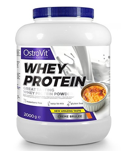 Whey Protein, 2000 g, OstroVit. Whey Concentrate. Mass Gain recovery Anti-catabolic properties 