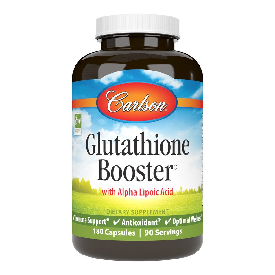 Натуральная добавка Carlson Labs Glutathione Booster, 180 капсул,  ml, Carlson Labs. Natural Products. General Health 