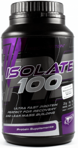 Isolate 100, 750 г, Trec Nutrition. Сывороточный изолят. Сухая мышечная масса Снижение веса Восстановление Антикатаболические свойства 
