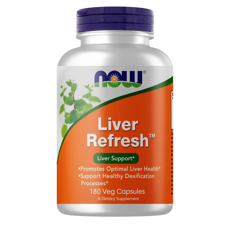 Натуральная добавка NOW Liver Refresh, 180 вегакапсул,  мл, Now. Hатуральные продукты. Поддержание здоровья 