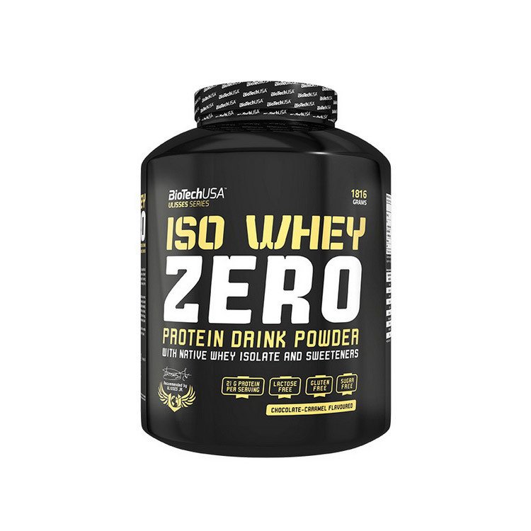 BioTech Сывороточный протеин изолят Biotech Ulisses Iso Whey Zero (1.8 кг) биотеч изо вей зеро chocolate-caramel, , 1.8 