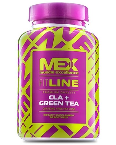 CLA + Green Tea, 90 шт, MEX Nutrition. CLA. 