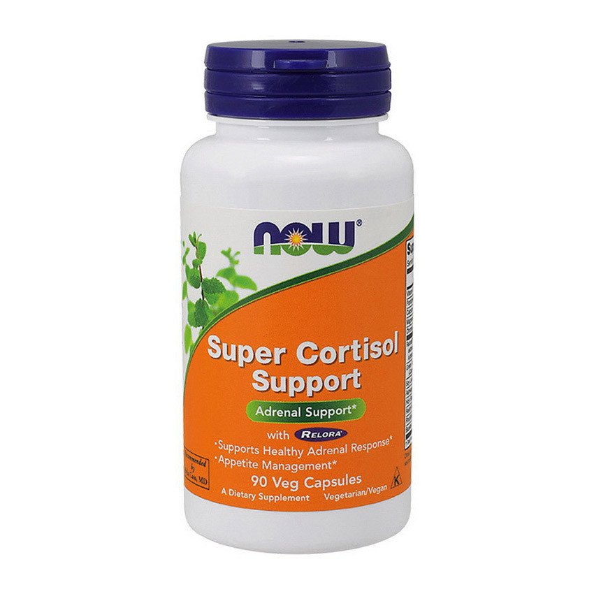 Now Травяной Комплекс для Женщин Now Foods Super Cortisol Support (90 капс) нау фудс, , 90 