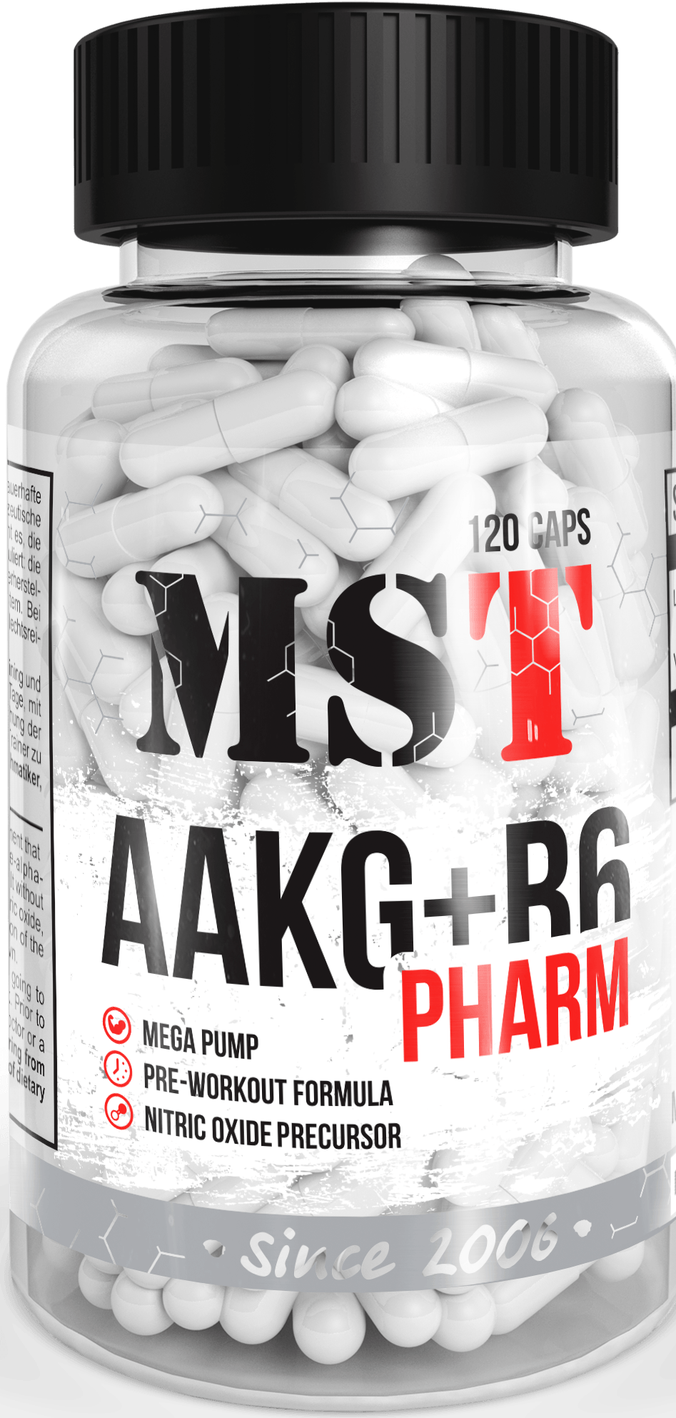 MST Nutrition AAKG+B6 Pharm, , 120 шт