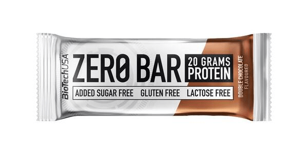 BioTech Протеїновий батончик BioTech Zero Bar 50 g Double Chocolate, , 50 г