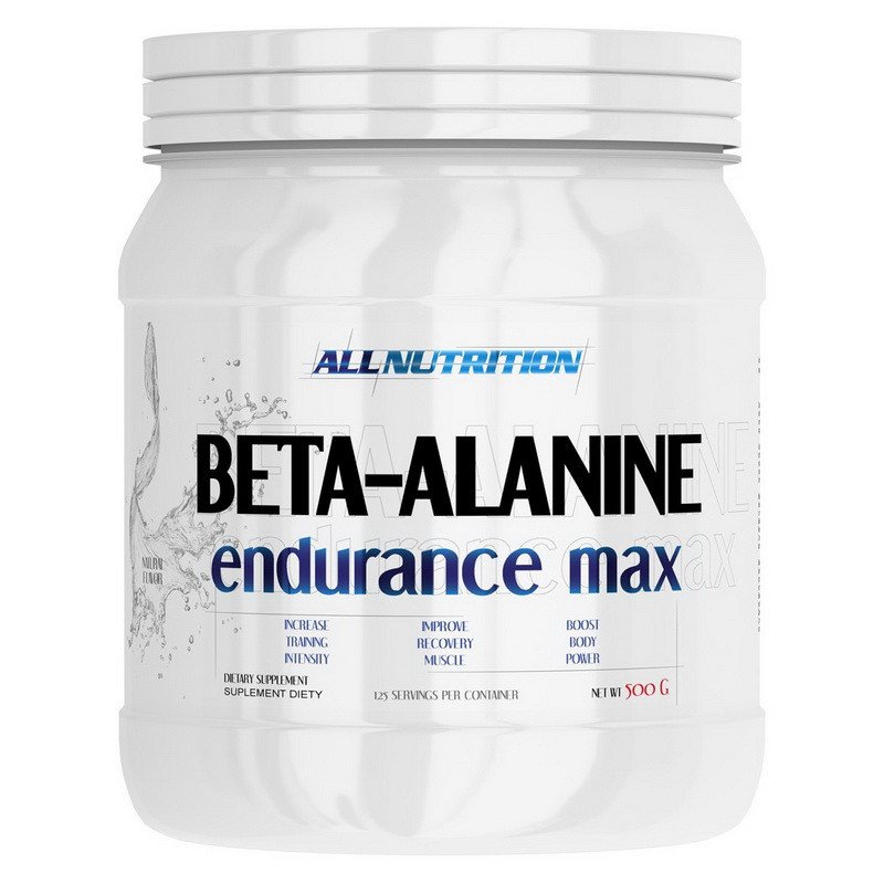 Бета аланин All Nutrition Beta Alanine Endurance Max (500 г) алл нутришн без добавок,  мл, AllNutrition. Бета-Аланин. 