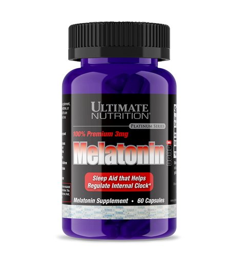 Восстановитель Ultimate Melatonin 100% Premium, 60 капсул,  ml, Twinlab. Post Workout. recovery 